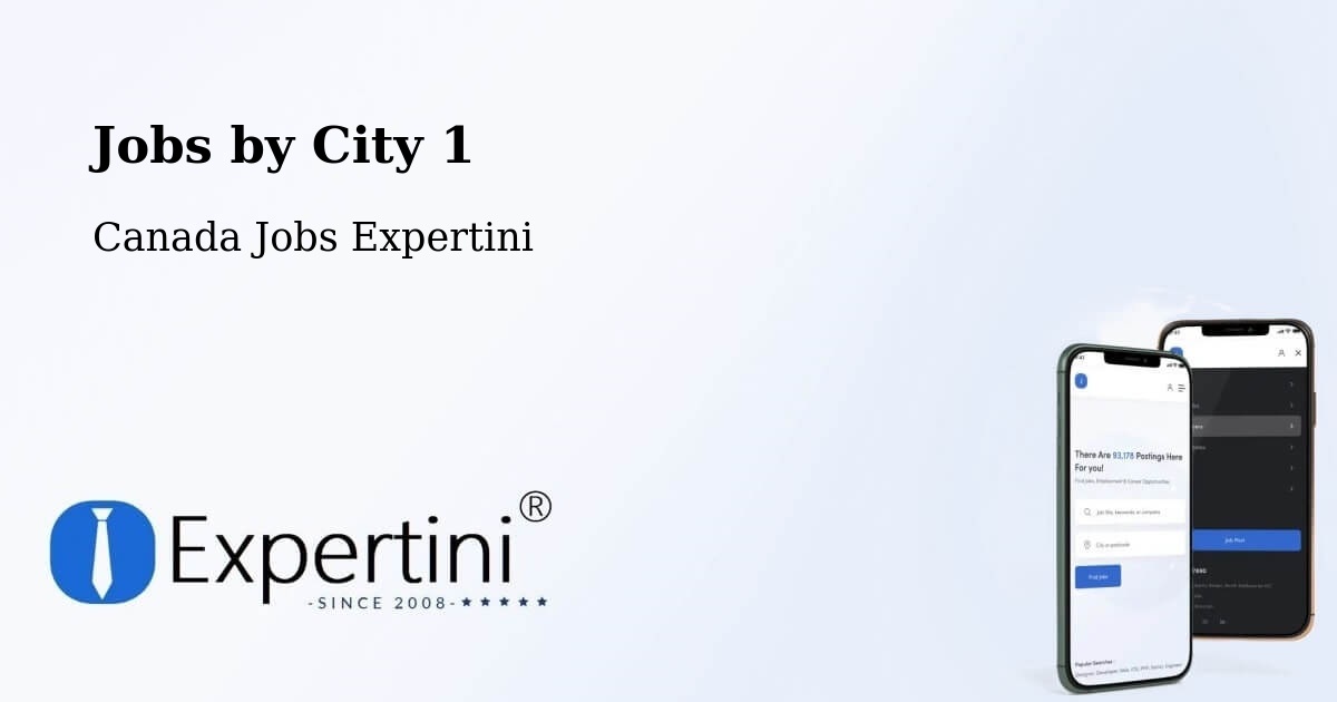 City Jobs in Canada - Expertini