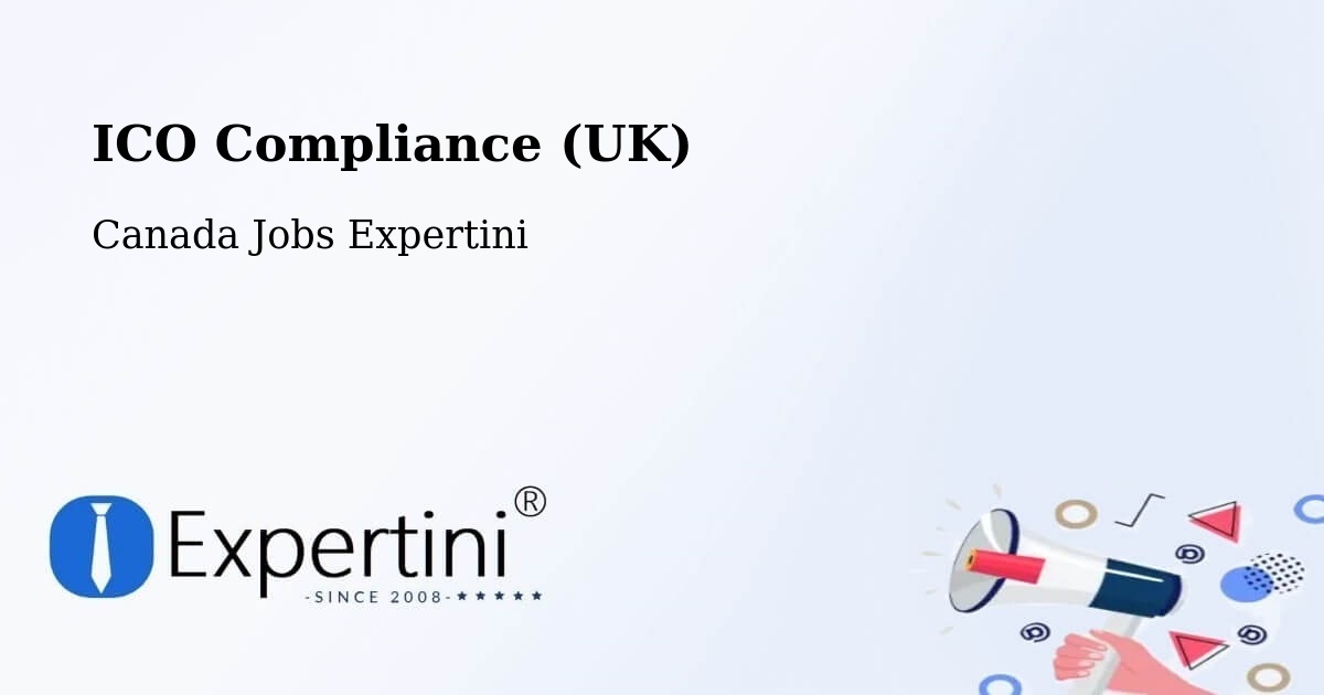 UK Data Protection & ICO Compliance – Bécancour - Canada Jobs Expertini